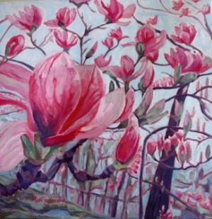 Magnolias in Central Park 2