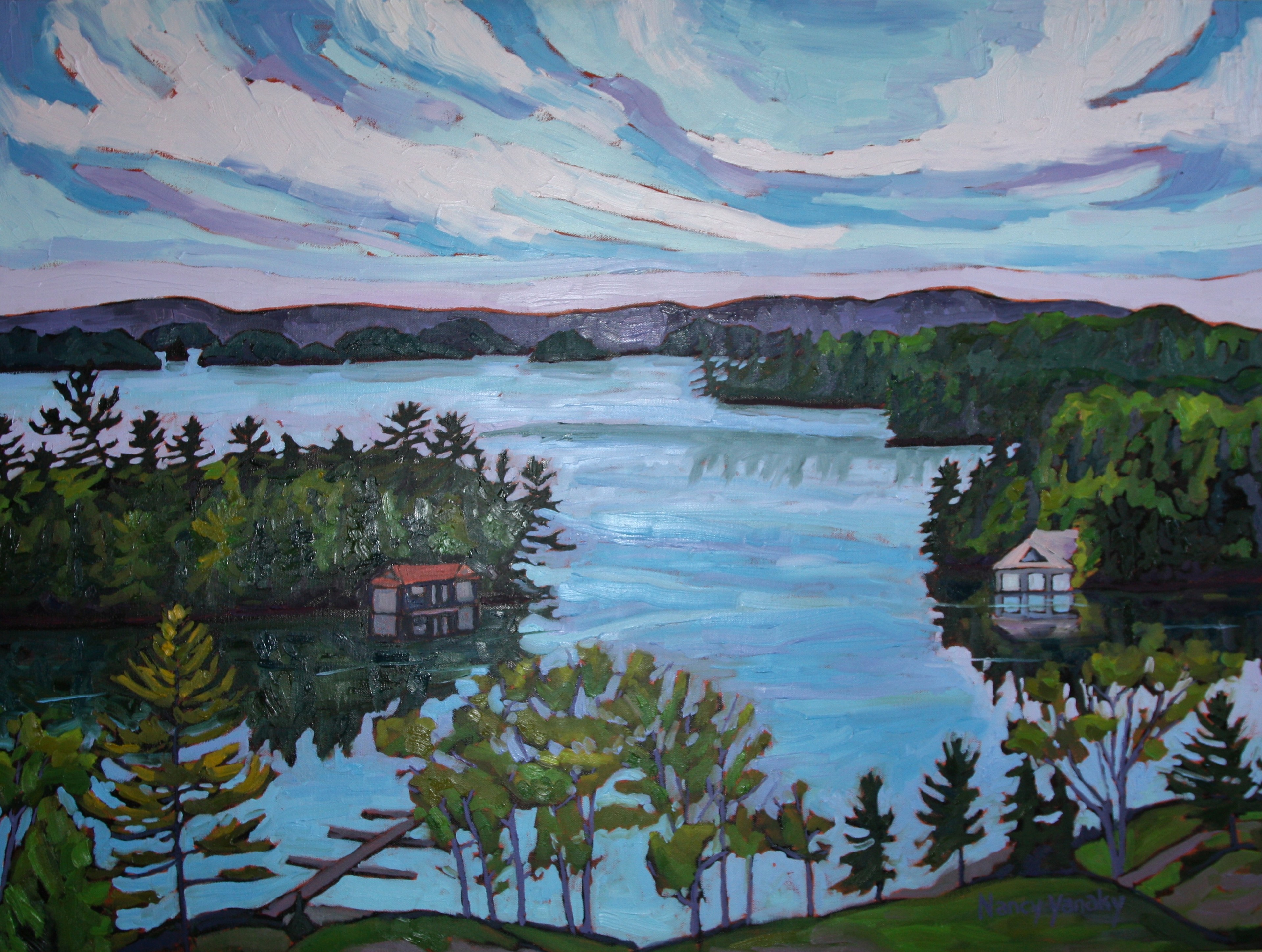 Spring Muskoka Morning View 2